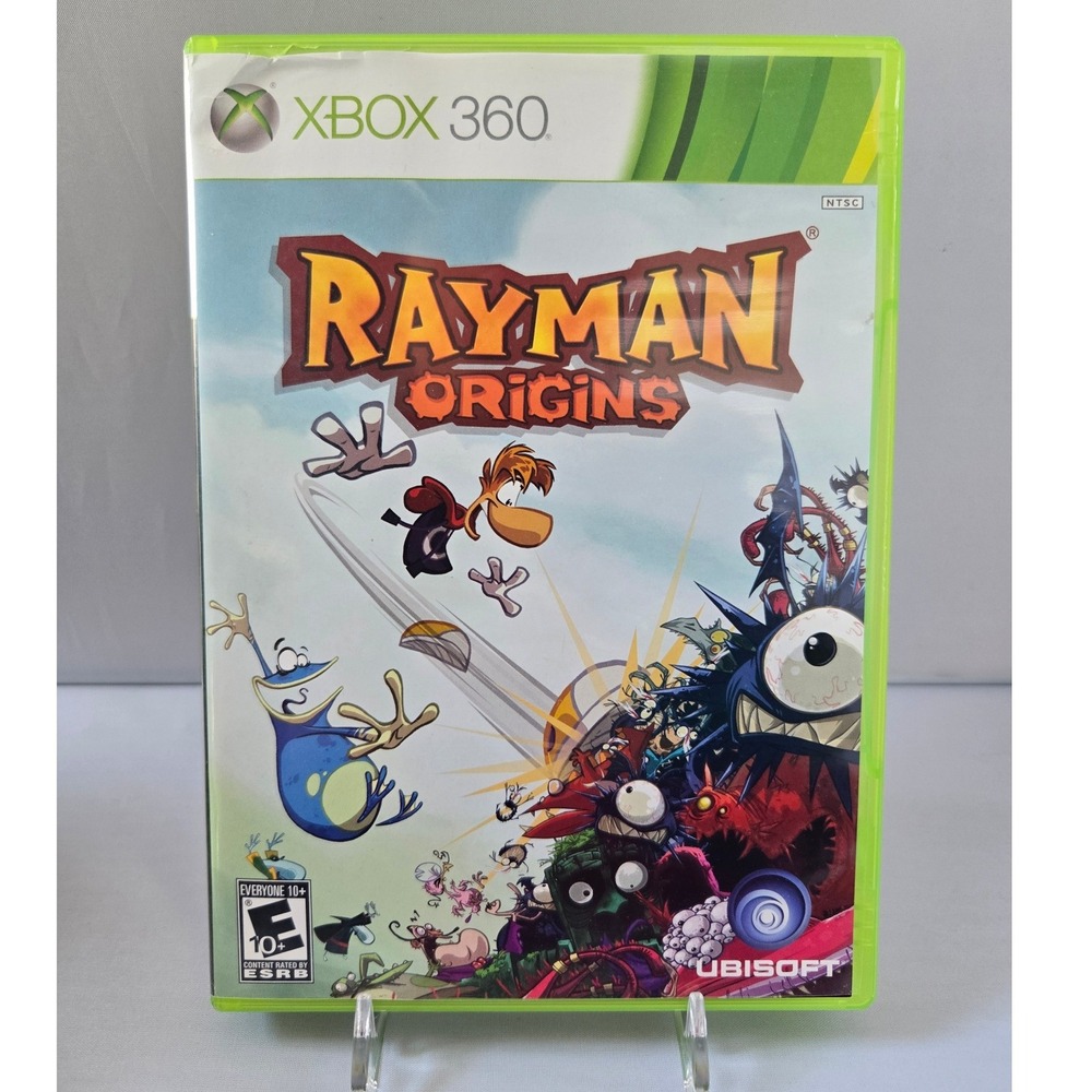 Rayman Origins - Microsoft Xbox 360 - Complete CIB W/ Manual - Tested & Working